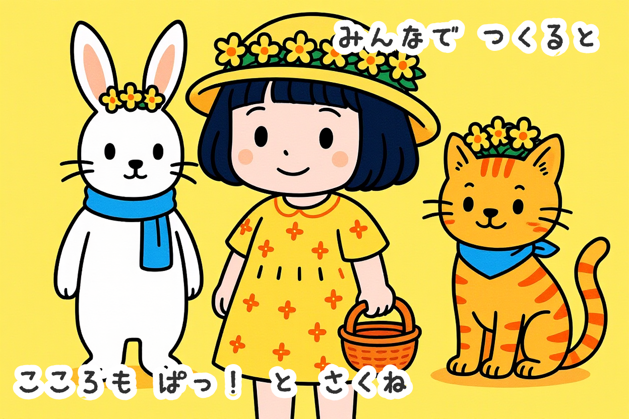 みとちゃんの絵本の9ページ目